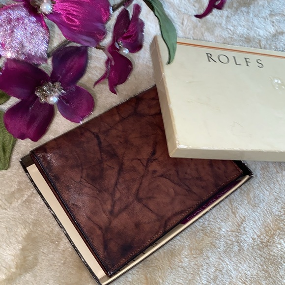 Rolfs Bags Vintage New Rolfs Genuine Cowhide Leather Certified With